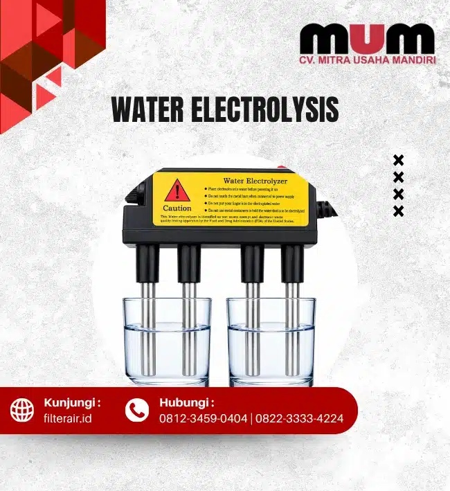 Alat Uji Kualitas Air Water Electrolysis