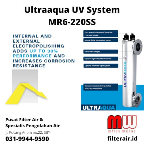 Ultraaqua UV System MR6-220SS