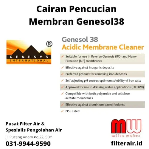 Cairan Pencucian Membran Genesol38