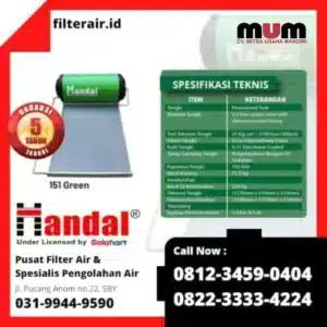 Handal Green Pemanas Air