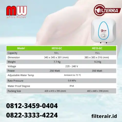 Elterra GC Water Heater