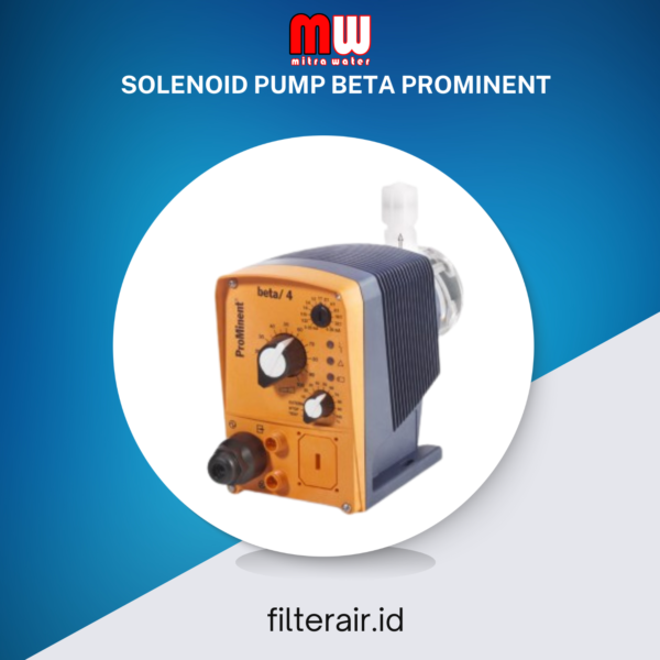 Solenoid Driven Pump Beta ProMinent untuk dosing bahan kimia industri secara presisi