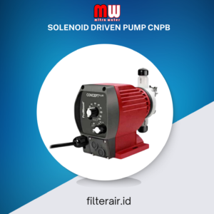 Solenoid Driven Metering Pump CNPB ProMinent – pompa dosing presisi tinggi dengan desain ringkas, tahan bahan kimia agresif, dan cocok untuk sistem kontrol otomatis SCADA atau PLC