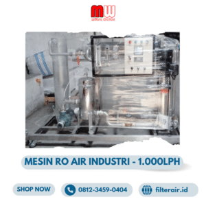 Mesin RO Industri 1.000LPH + CIP | MW-1000LPH