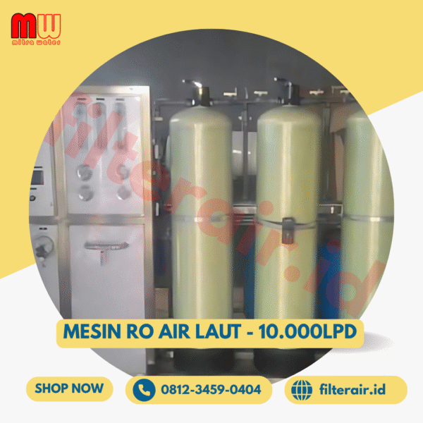 Mesin RO Air Laut - 10.000LPD --- EL-SW-10000LPD