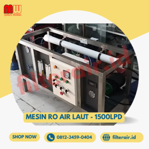 Mesin RO Air Laut - 1500LPD --- EL-SW-1500LPD