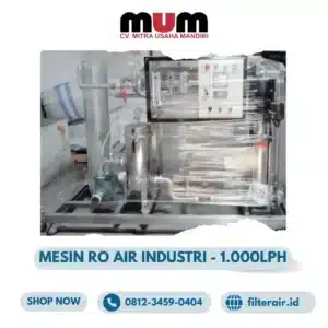 Mesin RO Industri 1.000LPH + CIP | MW-1000LPH