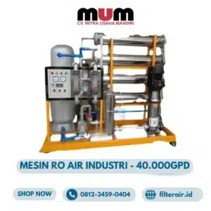 Mesin RO Industri 40.000GPD + CIP | MW-40000G