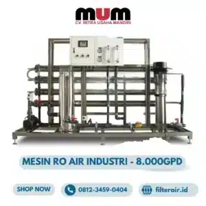 Mesin RO Industri 8.000GPD | MW-8000G