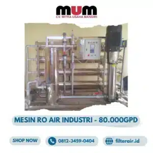 Mesin RO Industri 80.000GPD | MW-80000G