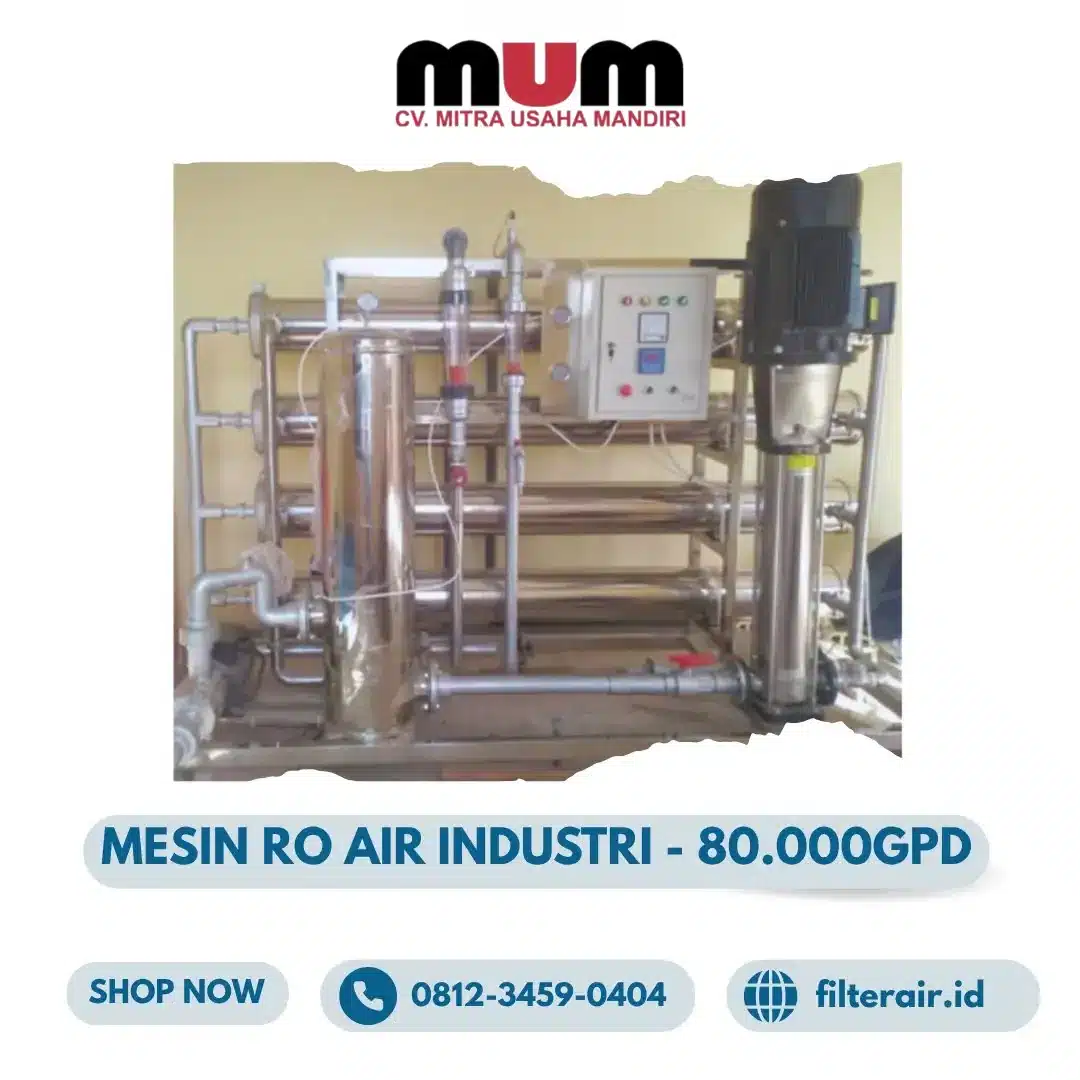 Mesin RO Industri 80.000GPD | MW-80000G