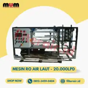 Mesin RO Air Laut - 20.000LPD --- EL-SW-20000LPD