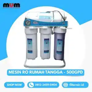 Mesin RO Rumah Tangga - 500GPD | MW-RORT-500