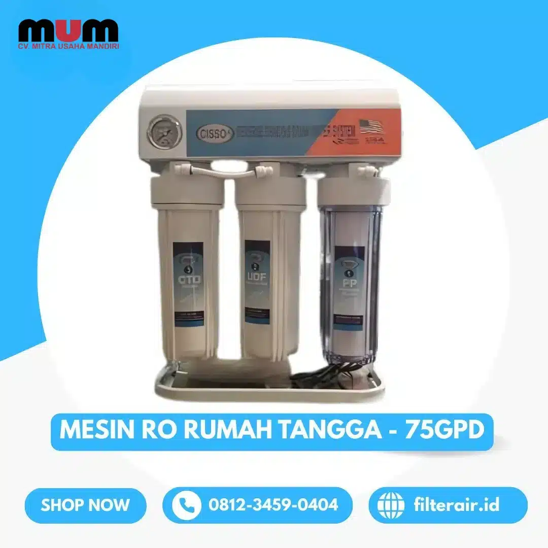 Mesin RO Rumah Tangga - 75GPD | MW-RORT-75