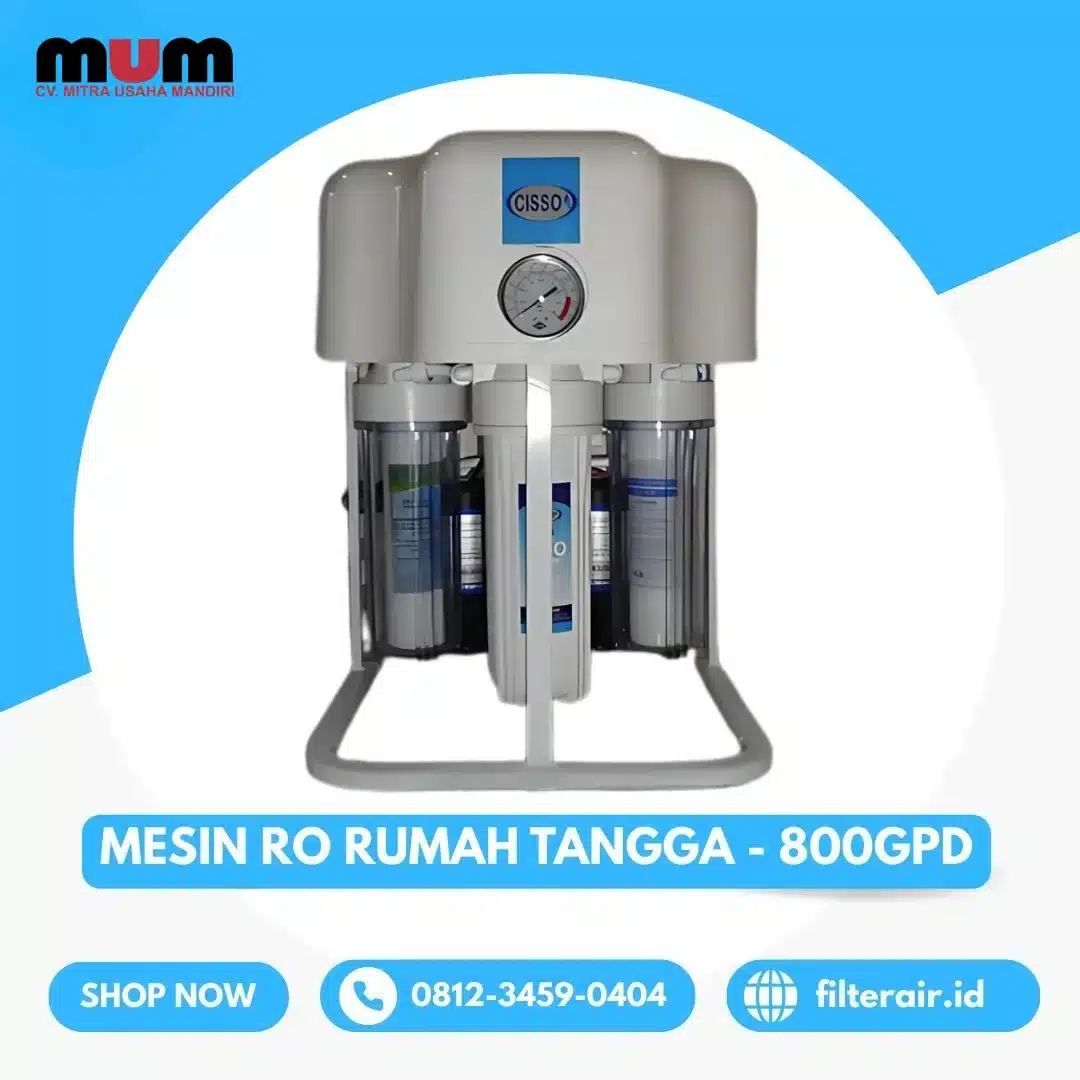Mesin RO Rumah Tangga - 800GPD | MW-RORT-800