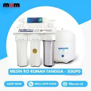 Mesin RO Rumah Tangga - 50GPD | MW-RORT-50