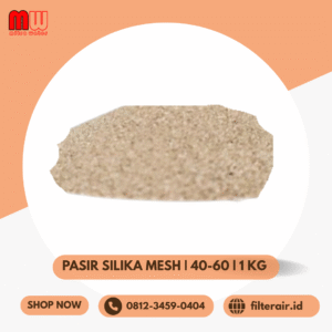 Jual Pasir Silika Mesh 40-60 1Kg