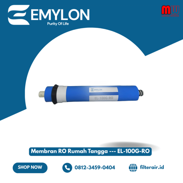 Membran RO Rumah Tangga --- EL-100G-RO