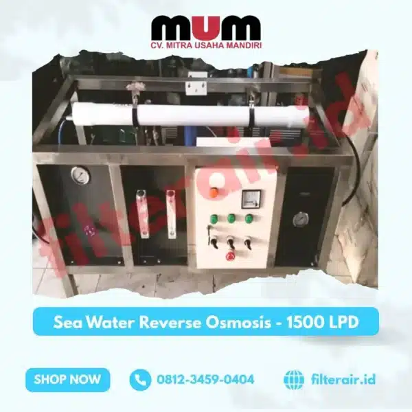 SWRO 1500 LPD - Sea Water RO