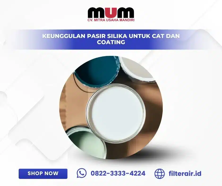 Keunggulan Pasir Silika untuk Cat dan Coating