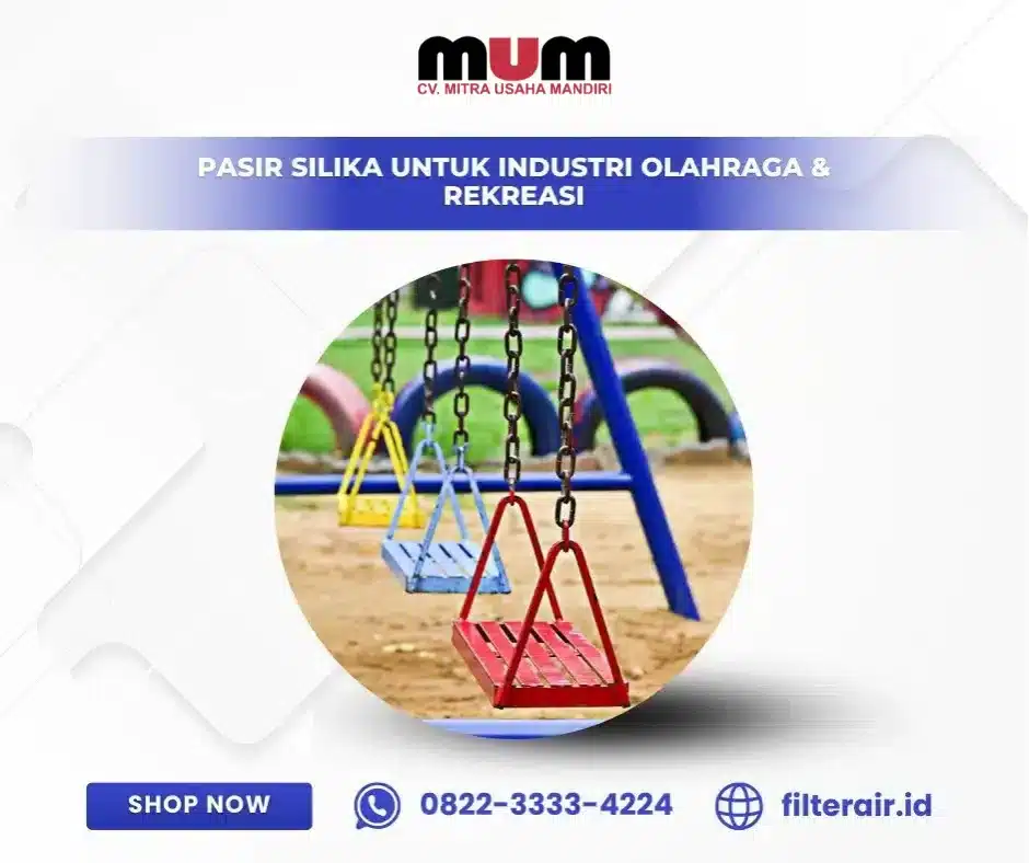 Pasir Silika untuk Industri Olahraga & Rekreasi