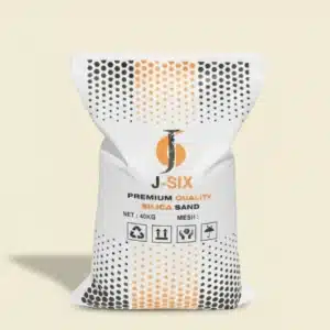 Pasir Silika J6-S1 dengan ukuran 8-16 mesh