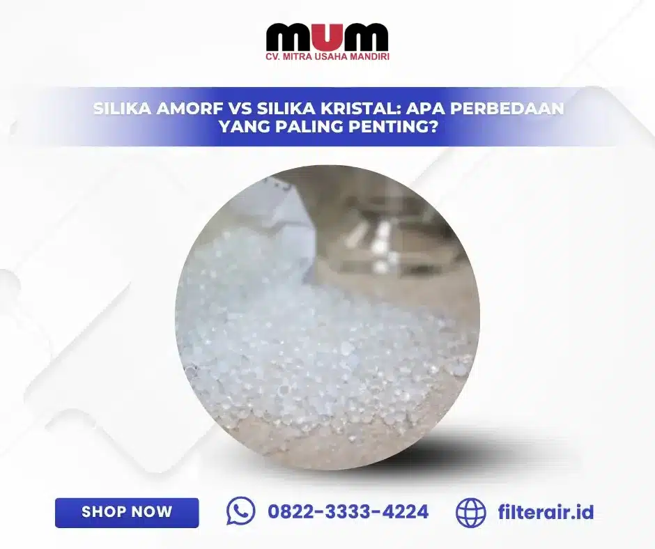Silika Amorf vs Silika Kristal: Apa Perbedaan yang Paling Penting?