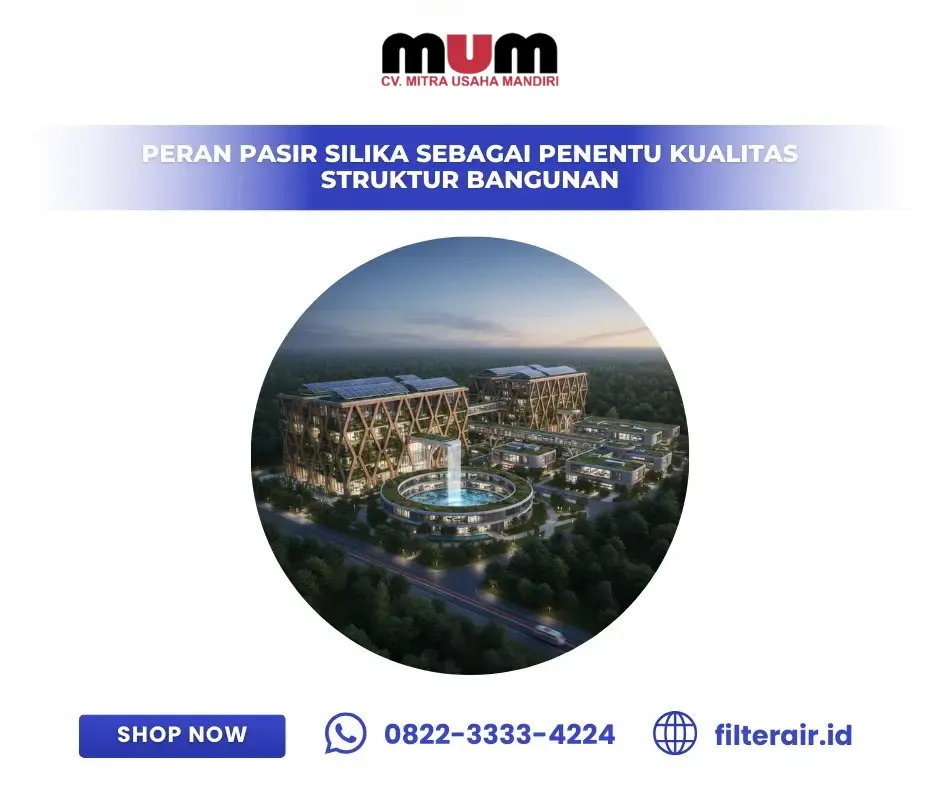 Peran Pasir Silika sebagai Penentu Kualitas Struktur Bangunan