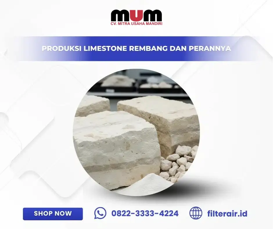 Produksi Limestone Rembang dan Perannya dalam Memenuhi Kebutuhan Industri Nasional hingga Internasional
