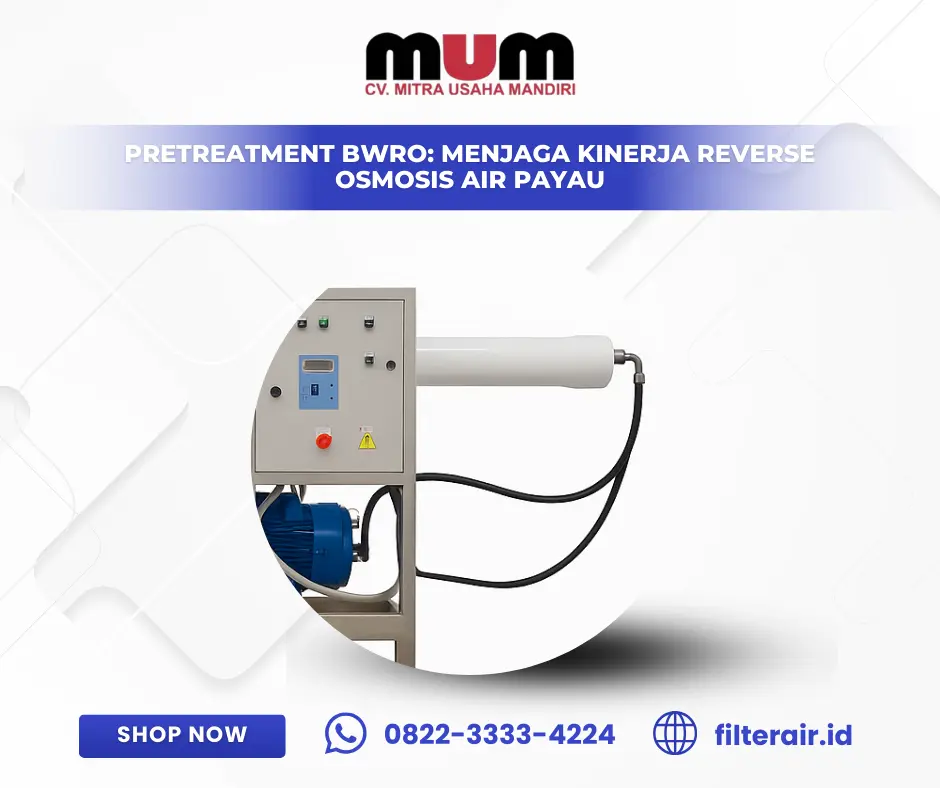 Pretreatment BWRO: Menjaga Kinerja Reverse Osmosis Air Payau