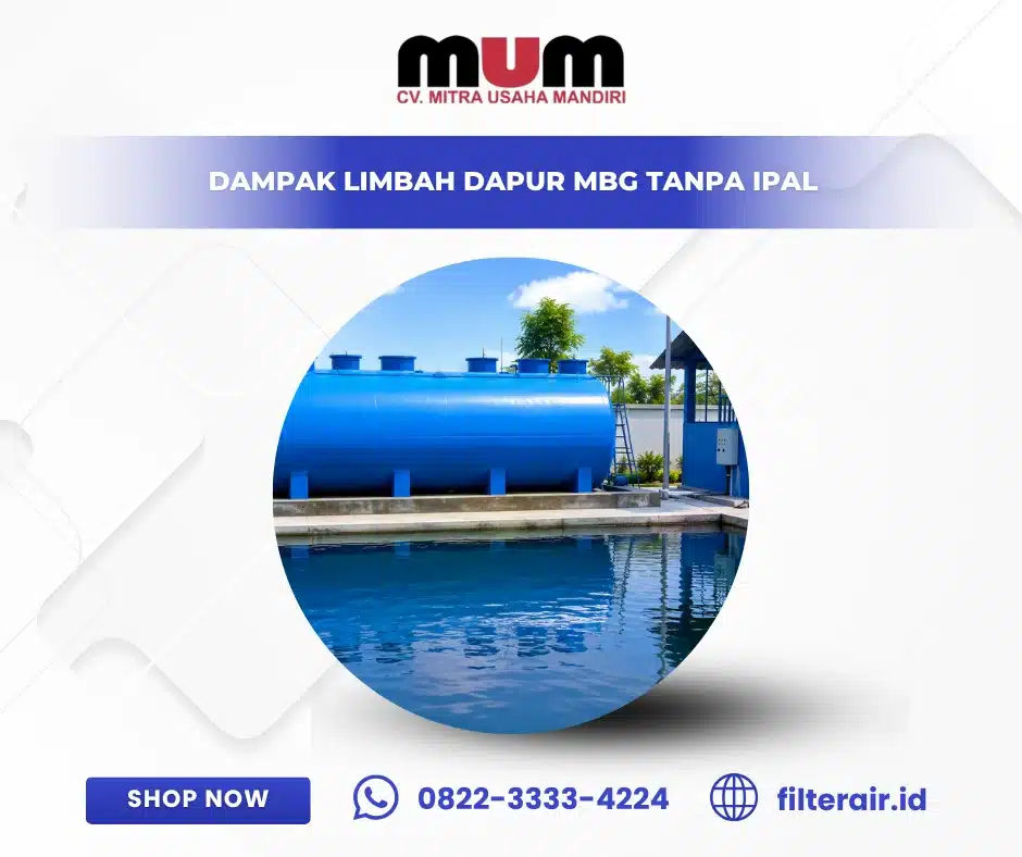 Dampak Limbah Dapur MBG Tanpa IPAL