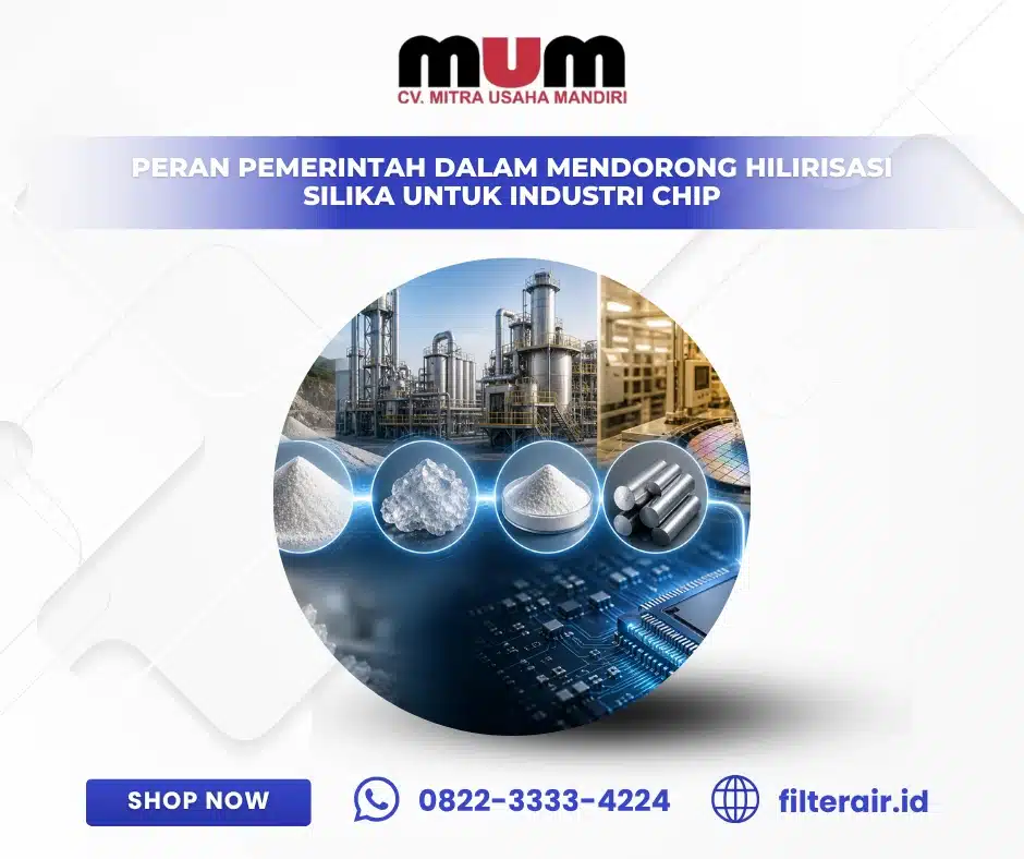 Peran Pemerintah dalam Mendorong Hilirisasi Silika untuk Industri Chip