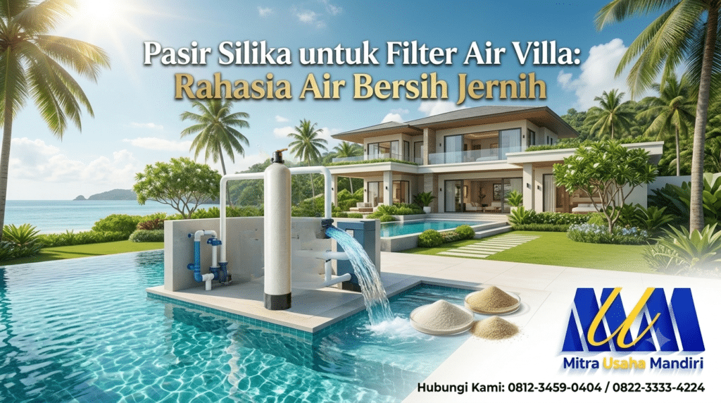 Pasir Silika untuk Filter Air Villa: Rahasia Air Bersih Jernih
