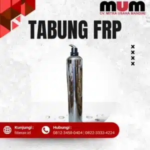 Tabung Filter Air FRP 1054 Lapis Stainless